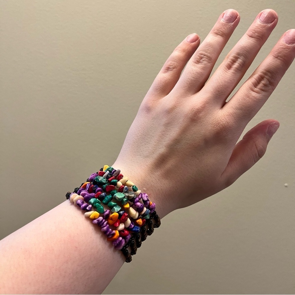 Colorful Beaded Bracelet Set